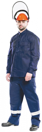 Куртка - рубашка 13 кал/см2 из огнезащитной ткани WORKER