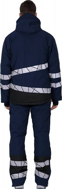 Куртка мужская утепленная ACTIVЕ (синий-черный)
